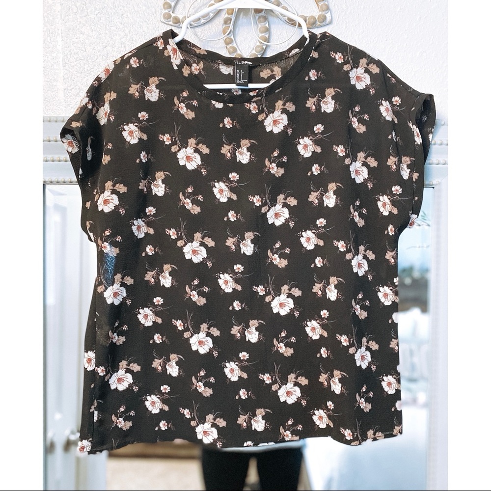 Forever 21 Floral Shirt
